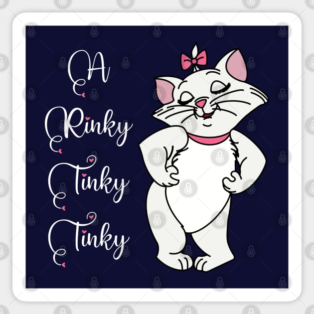 A Rinky Tinky Tinky Sticker by Mick-E-Mart